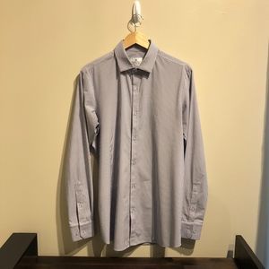 Mizzen+Main Performance Dress Shirt - Medium Tall